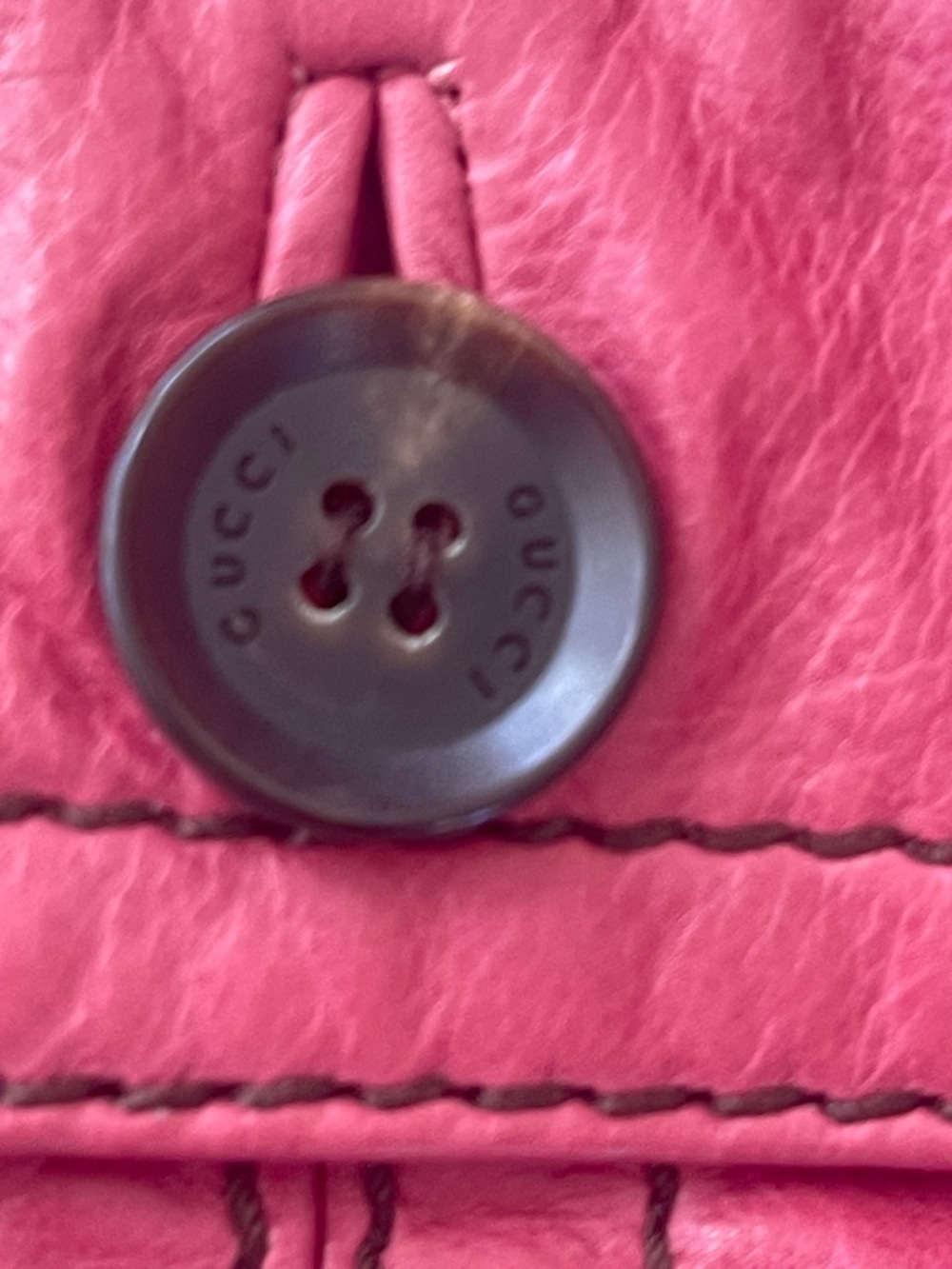 RARE ICONIC VINTAGE GUCCI BOMBER JACKET MADONNA PINK SZ 40 IT COACHELLA WOW! - Picture 6 of 10